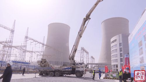 甘肅電投常樂(lè)電廠擴(kuò)建工程全面啟動(dòng)，3、4號(hào)機(jī)組建設(shè)進(jìn)入施工快車(chē)道